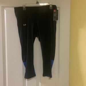 Under Armour Colorblock Compression Capris